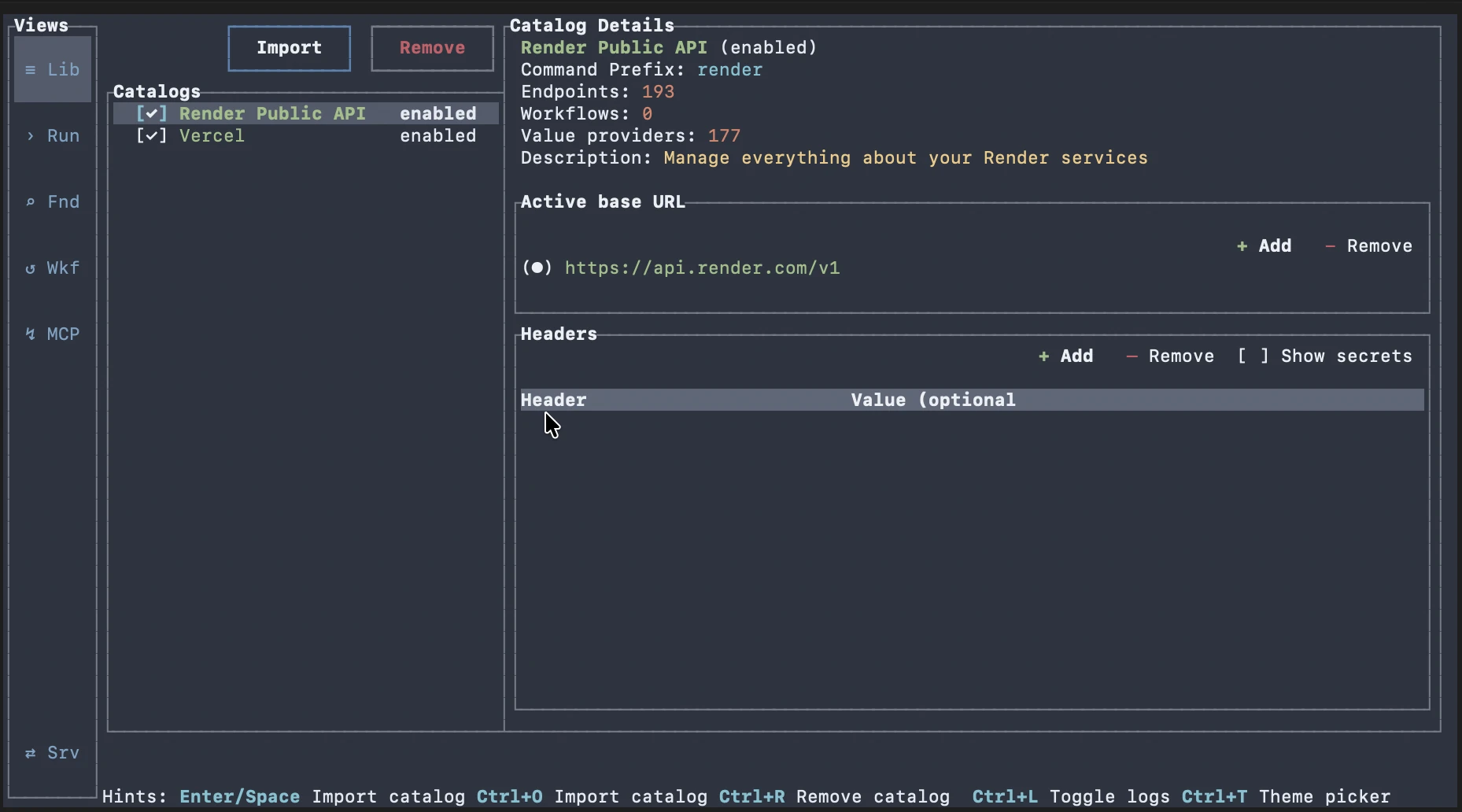 Oatty find and run command flow