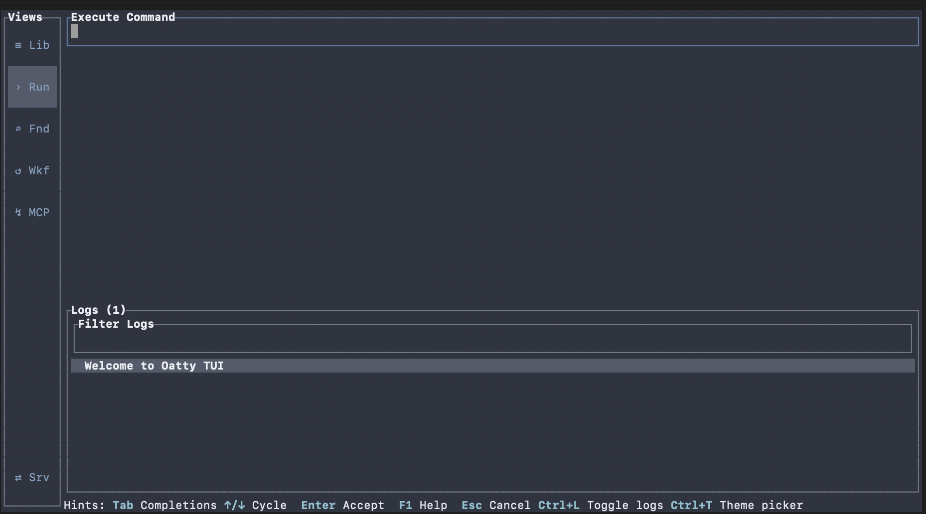Run command screenshot